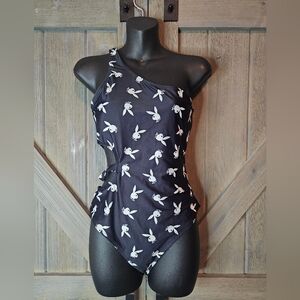 Playboy One Piece Swimsuit sz Medium